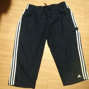Adidas essential blue sports capri